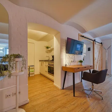 Appartement Zuarin Gewoelbekeller - Direkt Am Schlossgarten Von Schwerin - Parkplatz Auf Anfrage - Aufladestation Fuer Elektro-autos Vorhanden